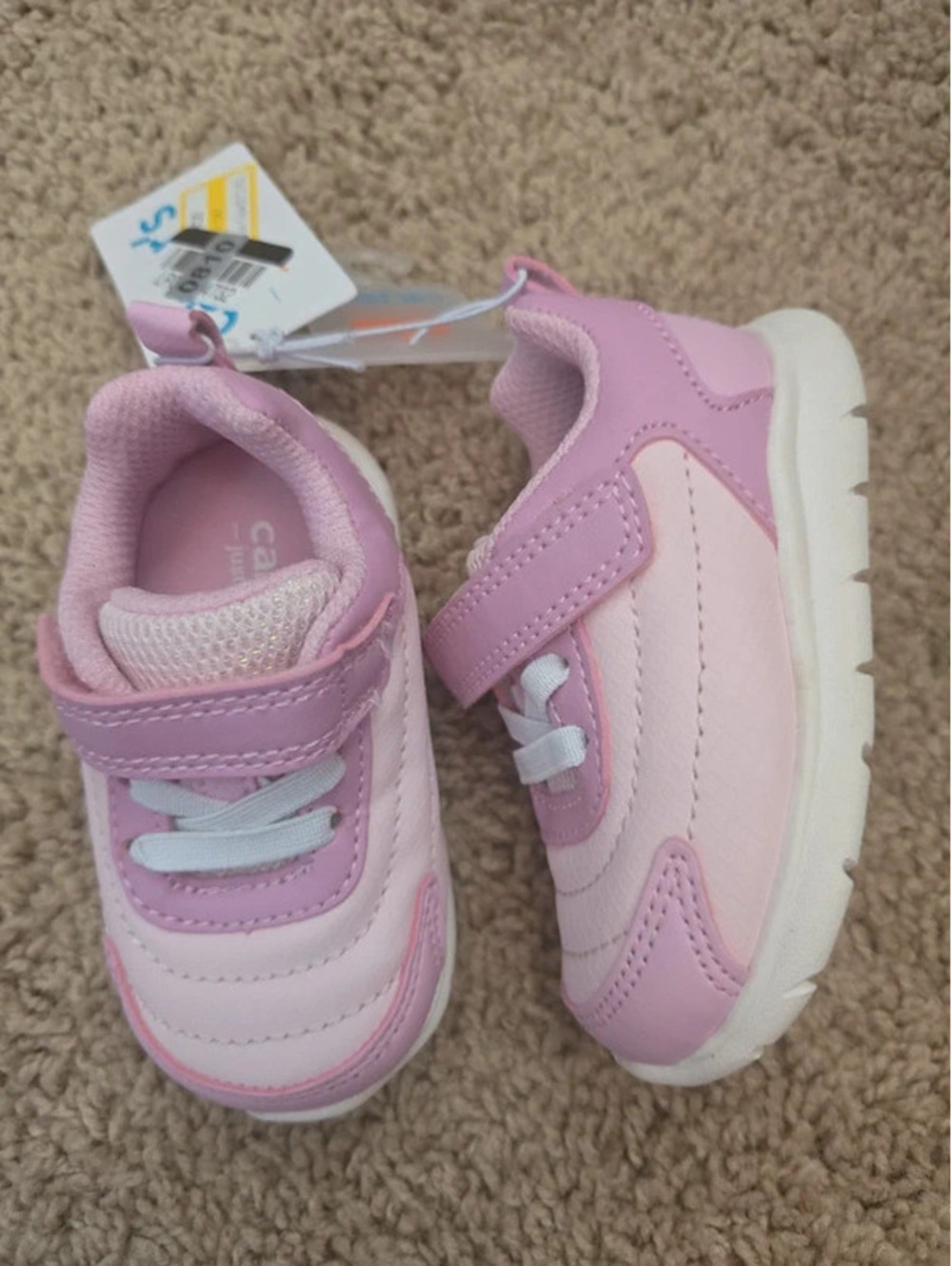Size 3 brand new baby shoes from carter's item 810 bin 10
